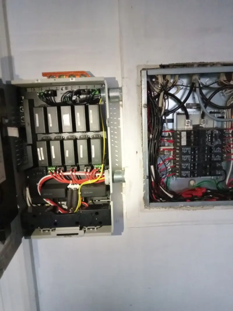 Electrical panel upgrade completed for Carbon Monoxide Detector Installation in Warrenton